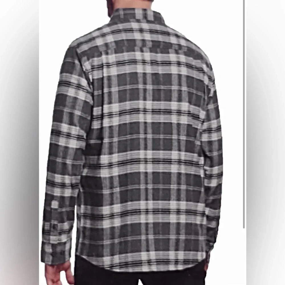 NWOT Weatherproof Vintage Men’s Casual Soft Brushed Plaid Button-Down Flannel - Picture 2 of 5